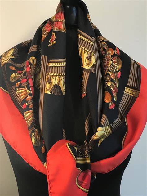 authentic vintage hermes scarf|vintage Hermes scarf price guide.